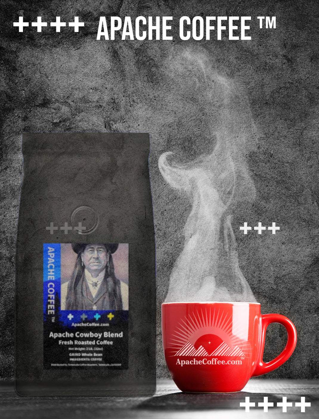 Apache Coffee Machine Apache Cowboy Blend 12oz – ApacheCoffee®